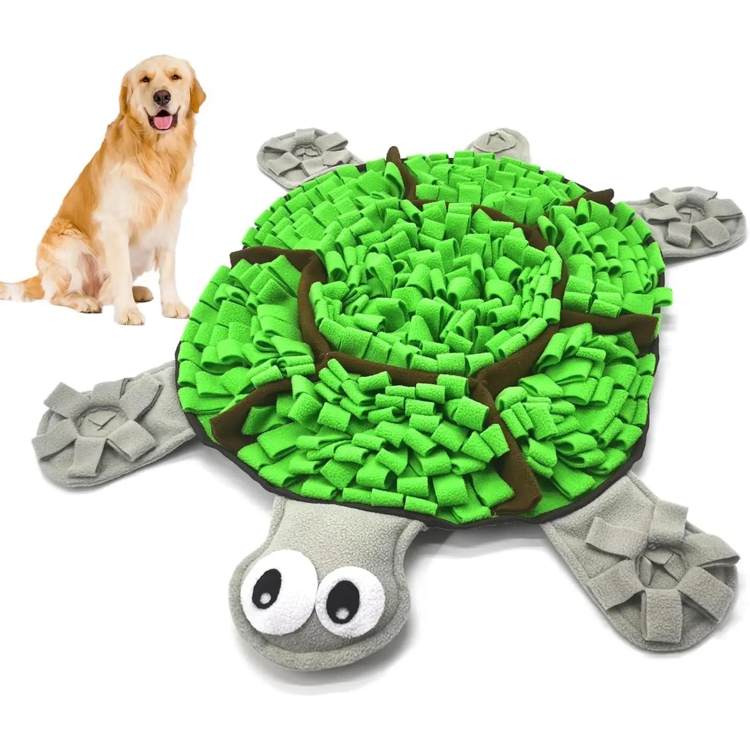Dog Snuffle Mat Slow Feeder Toy – Interactive Treat Puzzle for Dogs, Reduce Anxiety & Boredom, Mental Stimulation Training Mat for Small Medium Dogs