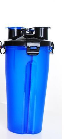 2 in 1 Pet Water Bottle Dispenser Portable Dog Cat Travel Bowl