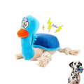 Cute Interactive Dog Toy - Turtle Squeaky Plush Tug Toy with Rope Limbs, Boredom Relief for Dogs, Cute Interactive Toys