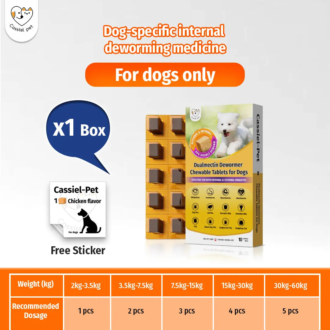 Cassiel Pet Natural Dog Chews - Herbal Formula, Chicken Flavor, Supports Digestive Comfort, Skin & Coat Care, Immune Support, Easy to Feed,