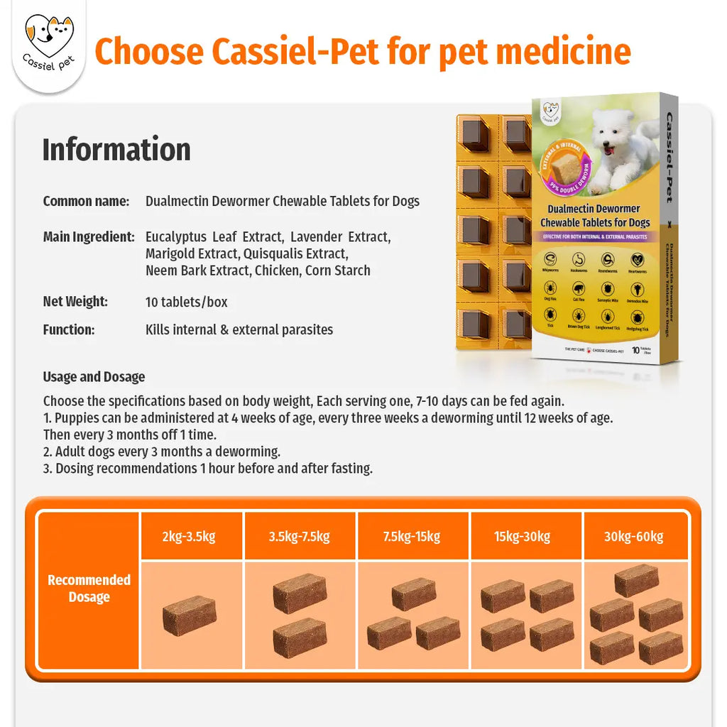 Cassiel Pet Natural Dog Chews - Herbal Formula, Chicken Flavor, Supports Digestive Comfort, Skin & Coat Care, Immune Support, Easy to Feed,