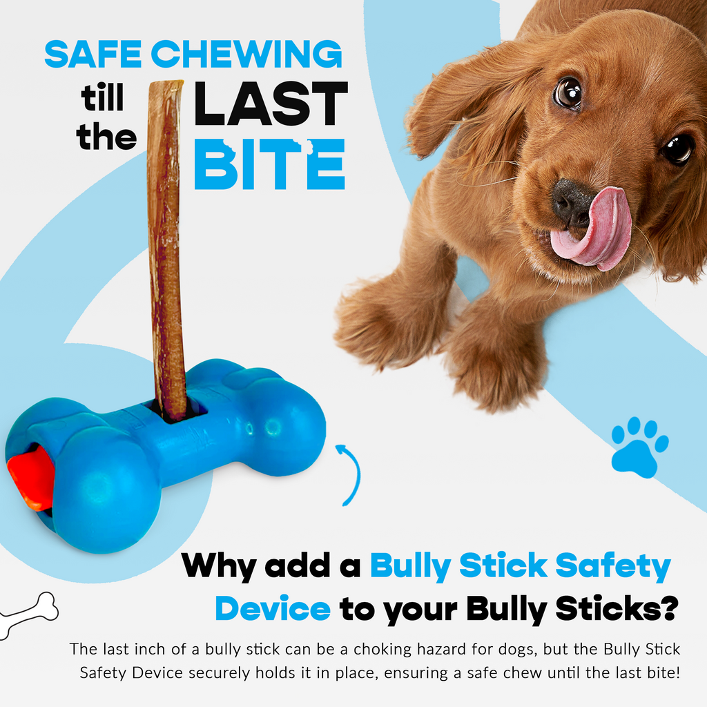 7" Thick Bully Sticks Refill Pack Pre-Drilled All-Natural Dog Chews