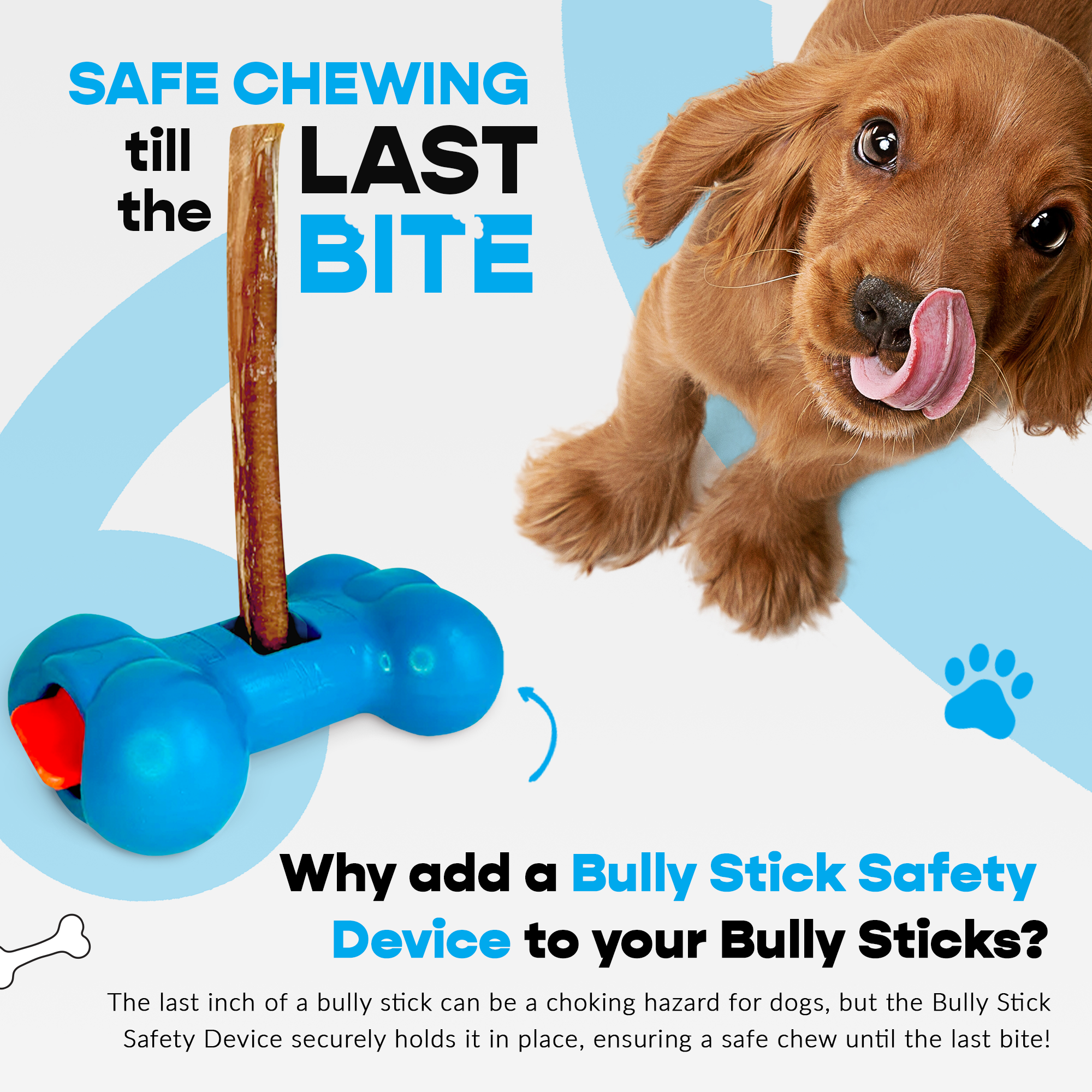 7" Thick Bully Sticks Refill Pack Pre-Drilled All-Natural Dog Chews