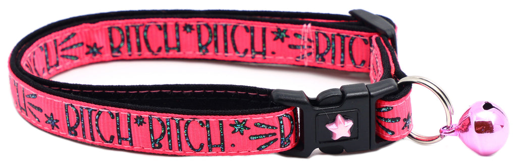 Bitch 2 Breakaway Cat Collar-9