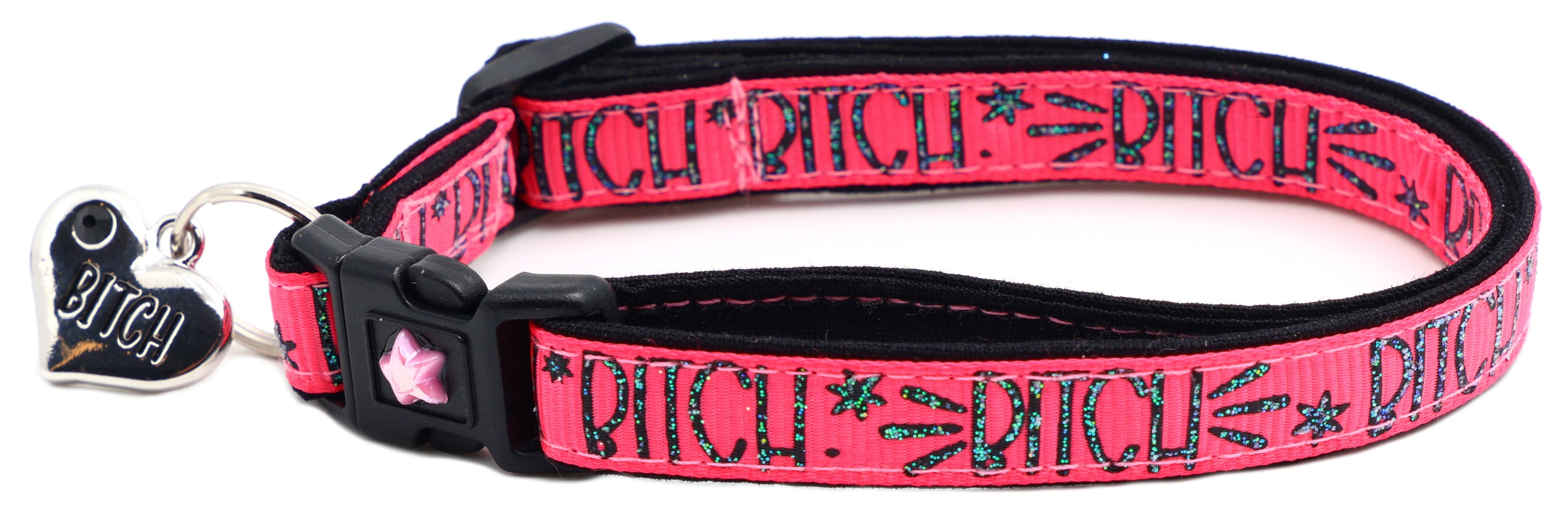 Bitch 2 Breakaway Cat Collar-16