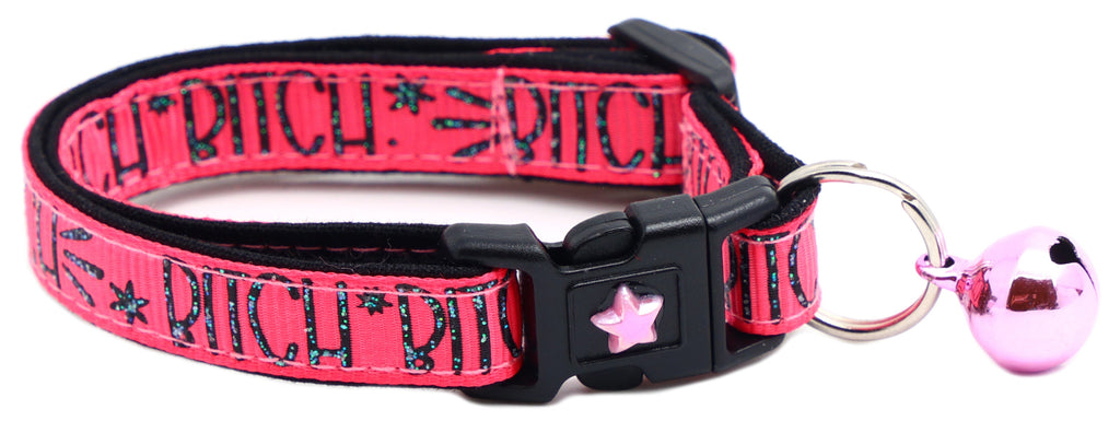 Bitch 2 Breakaway Cat Collar-5