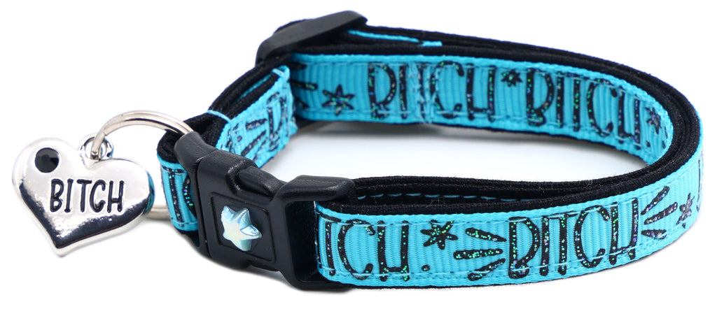 Bitch 2 Breakaway Cat Collar-13