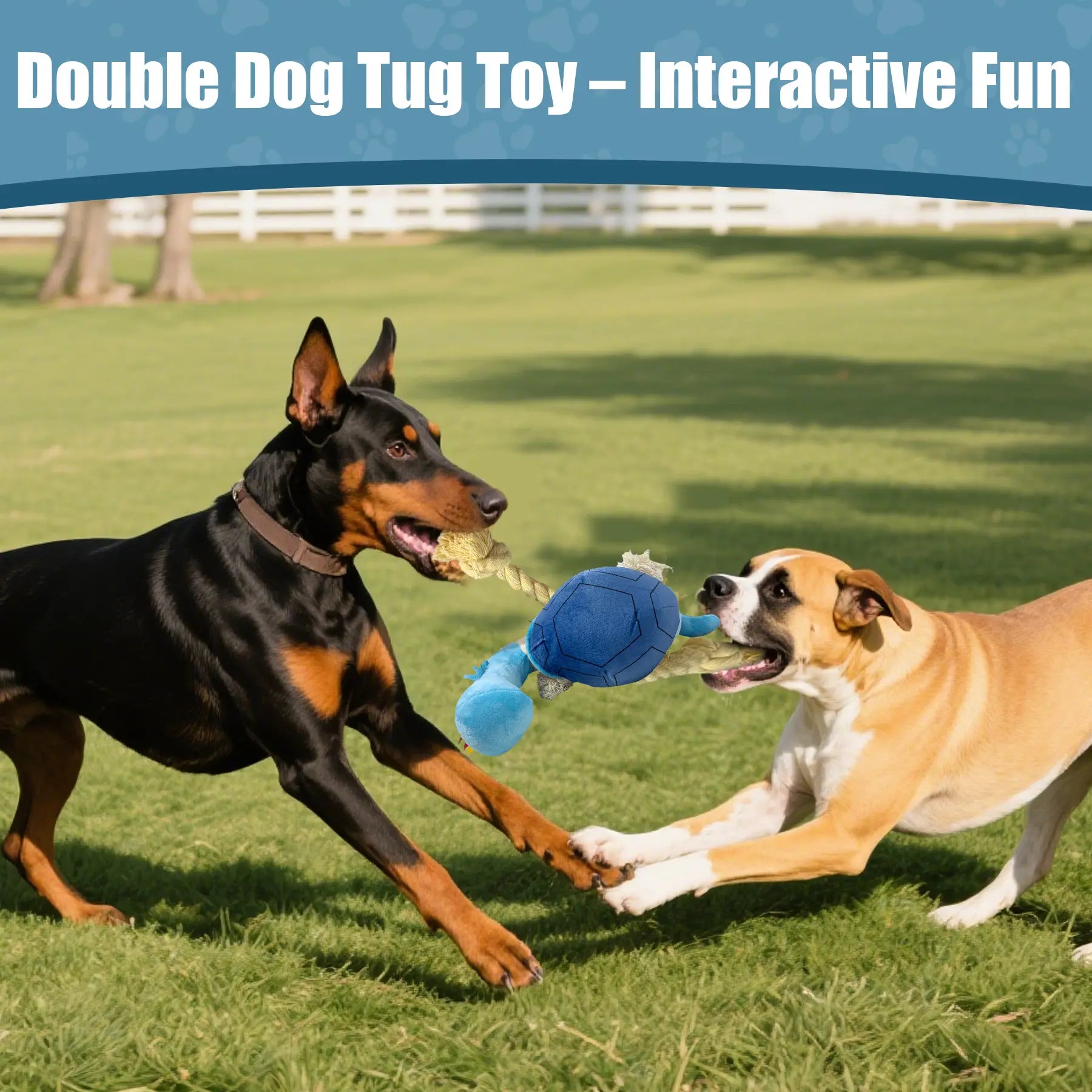 Cute Interactive Dog Toy - Turtle Squeaky Plush Tug Toy with Rope Limbs, Boredom Relief for Dogs, Cute Interactive Toys