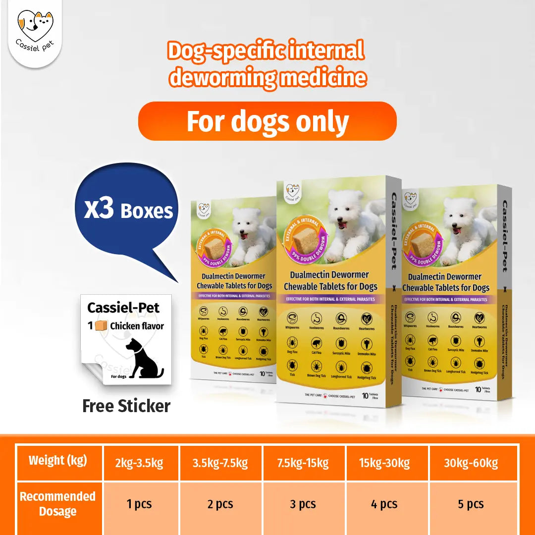 Cassiel Pet Natural Dog Chews - Herbal Formula, Chicken Flavor, Supports Digestive Comfort, Skin & Coat Care, Immune Support, Easy to Feed,