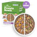 Wellness Protein Bowls, Adult Fresh Alternative Dog Food, Wholesome Grains, 6.2 Ounce Pouch, 6 Pack, (Chicken Value Pack)