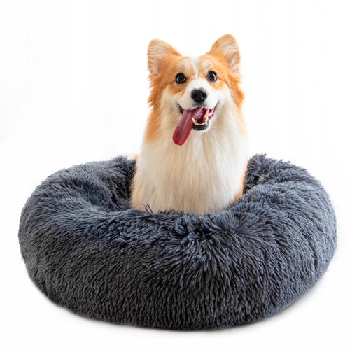 Pet Beds for Cats, Dog Bed Washable-Fluffy Dog Bed