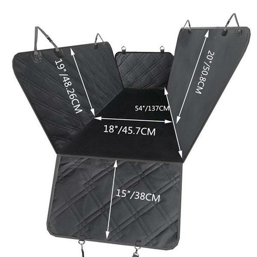 Waterproof Pet Car Seat Cover – Non-Slip Dog Seat Protector