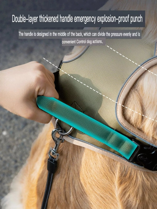 Adjustable Reflective Pet Harness – Safe & Comfortable Dog Harness