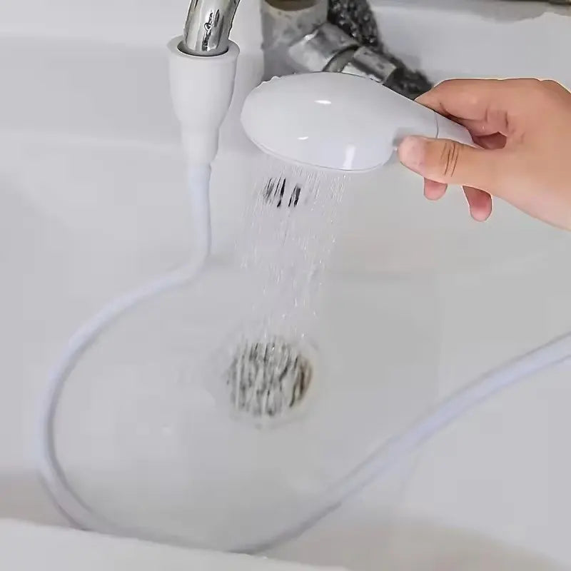 Pet Shower Head 1.3M Portable Sink Hose, Compatible with Various Faucets, Pet Cleaning and Grooming Tool, Paw Washer, Essential Pet Care Supplies