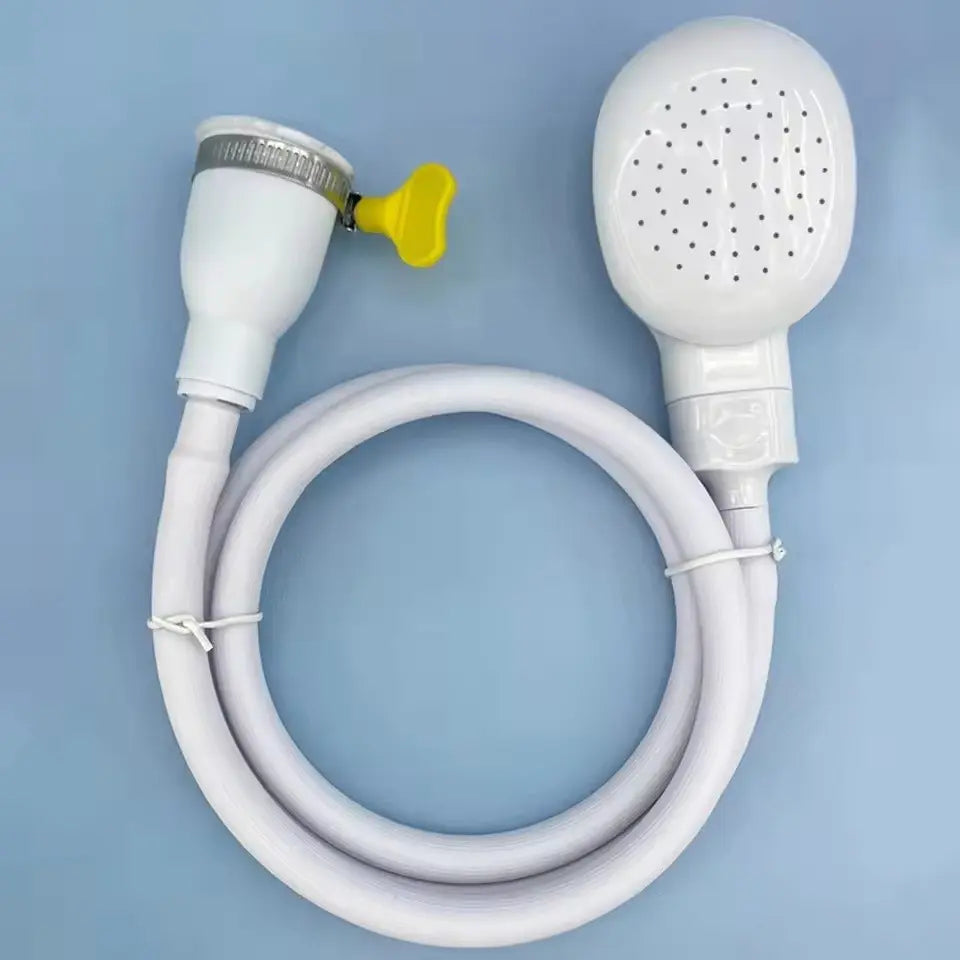 Pet Shower Head 1.3M Portable Sink Hose, Compatible with Various Faucets, Pet Cleaning and Grooming Tool, Paw Washer, Essential Pet Care Supplies