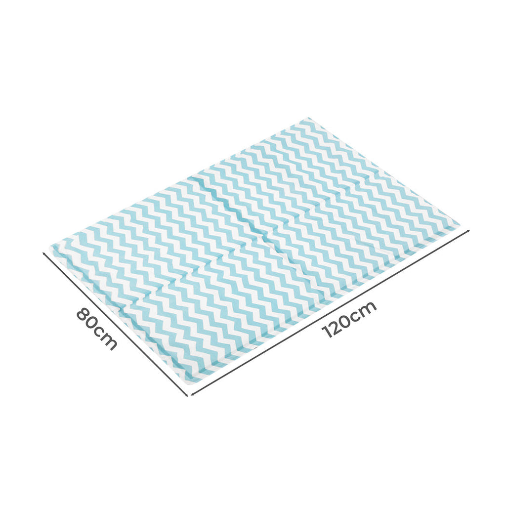 NNEIDS Pawz Pet Cooling Mat XL Blue-1