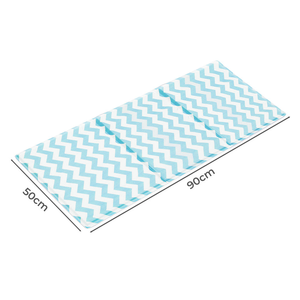 NNEIDS Pawz Pet Cooling Mat L Blue-1