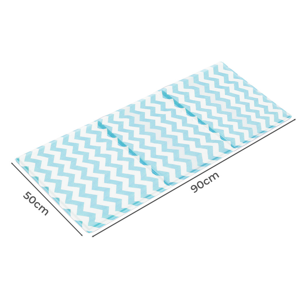 NNEIDS Pawz Pet Cooling Mat L Blue-1