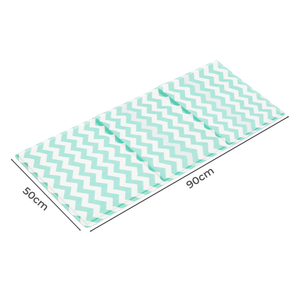 NNEIDS Pawz Pet Cooling Mat L Green-1